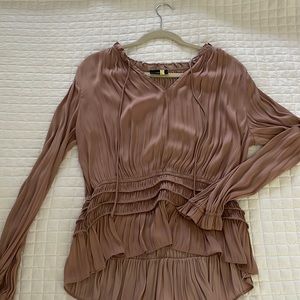 Mauve long sleeve Vici dolls top